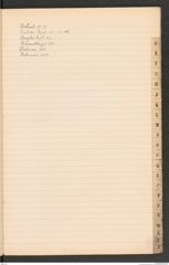 k.k. naturhistorisches Hofmuseum, Index Intendanzakten 1896, Seite 11